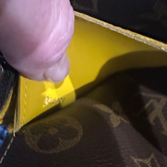 Louis Vuitton Brown Monogram Wallet with Gold Accents - Picture 7 of 14